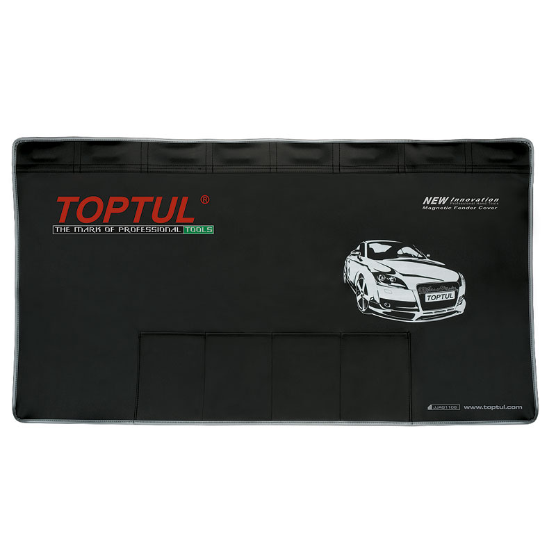 Magnetic Wing Cover with pockets