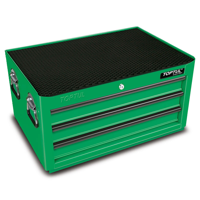Green 3 Drawer Tool Chest
